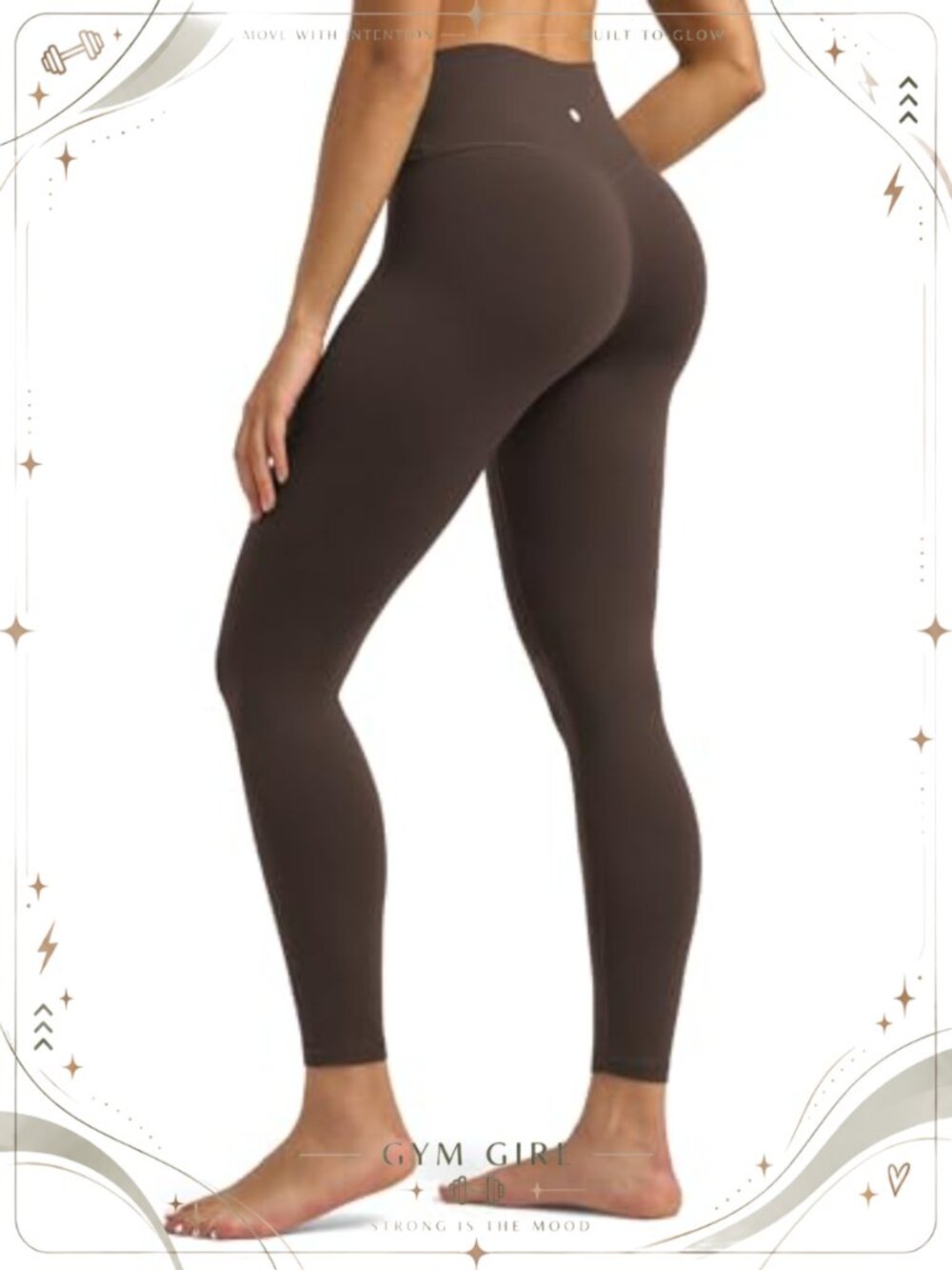 Buttery Soft High Waisted Yoga Leggings Tummy Control 25" Inseam